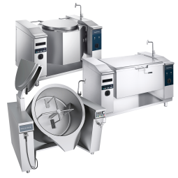 Bratt Pan Manufacturer - Commercial Tilting Electric Cooker for Central Kitchens