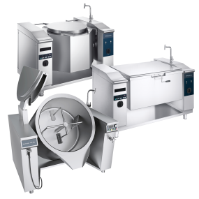 Bratt Pan Manufacturer - Commercial Tilting Electric Cooker for Central Kitchens