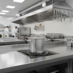 Induction Cooktop Supplier - 1.8kW Built-In Stainless Steel Buffet Food Warmer