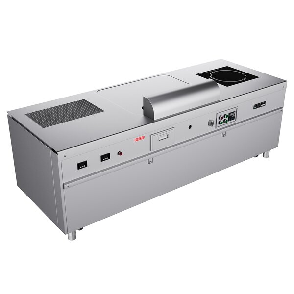 Teppanyaki Grill Table Manufacturer - Customizable Stainless Steel with Induction Cooker