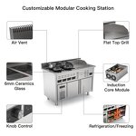 Cooking Station Manufacturer - Modular All-in-One Professional Commercial Kitchen