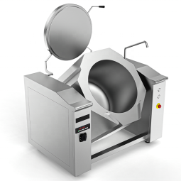 Industrial Cooking Mixer Pot Supplier - Electric Tilting Boiling Pan Induction Kettle