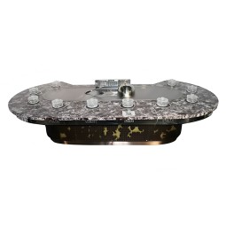 Teppanyaki Table Factory - Luxury Marble Top Buffet Electric Induction Gas