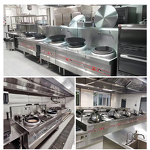 Gas Wok Stove Supplier - 42KW Double Burner High Heat Heavy Duty for Asian Cooking