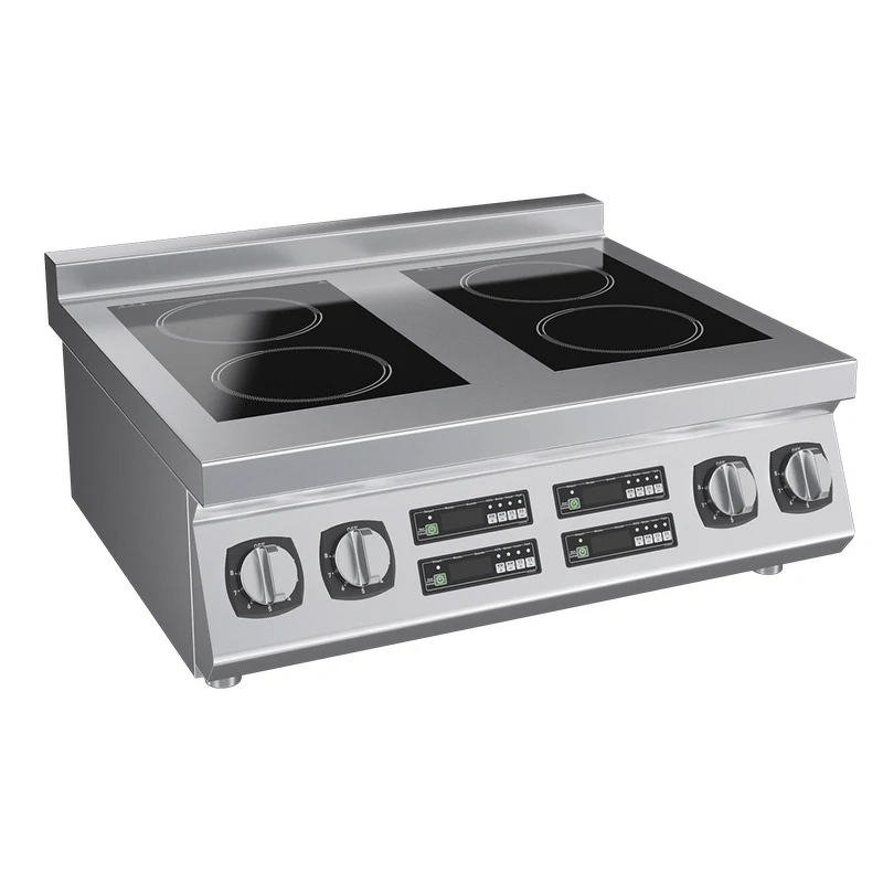 Induction Cooker Factory - 4 Burner 3.5KW Restaurant Kitchen Electric Stove
