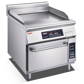 Induction Griddle with Oven Factory - 380V Stainless Steel Commercial Cooking Equipment