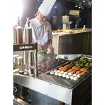 Electric BBQ Grill Factory - Commercial Stainless Steel Griddle Plate Restaurant Kitchen