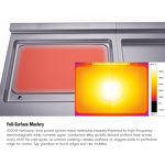 Induction Griddle Supplier - Heavy-Duty 1/3 Furnace High-Volume Cooking Solution