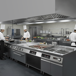 Induction Cooker Factory - 4 Burner 3.5KW Restaurant Kitchen Electric Stove