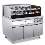 Gas BBQ Grill Supplier - Stainless Steel 3-6-9 Rotary Roast Smokeless Chicken Machine