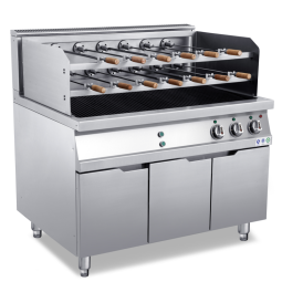 Gas BBQ Grill Supplier - Stainless Steel 3-6-9 Rotary Roast Smokeless Chicken Machine