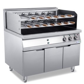 Gas BBQ Grill Supplier - Stainless Steel 3-6-9 Rotary Roast Smokeless Chicken Machine