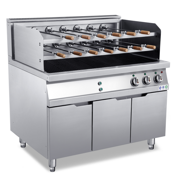 Gas BBQ Grill Supplier - Stainless Steel 3-6-9 Rotary Roast Smokeless Chicken Machine