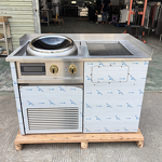 Induction Wok Range Supplier - Modular with Electric Griddle Station for Hotels