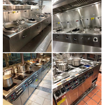 Modular Cooking Station Manufacturer - Stainless Steel with Deep Fryer Soup Pots