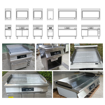 Induction Griddle Supplier - Heavy-Duty 1/3 Furnace High-Volume Cooking Solution