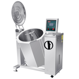 Induction Tilting Kettle Factory - 140L with Scraper High-Efficiency Soup Kettle