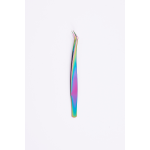 高位睫毛镊子彩色弯曲尖端夹股票嫁接盛开的睫毛艺术家培训师学生指出