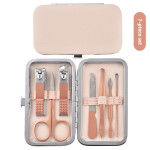 High Quality 18-Piece Stainless Steel Manicure Care Set Dead Skin Scissors Diagonal Nail Clippers Personal Care Tools Cute Style