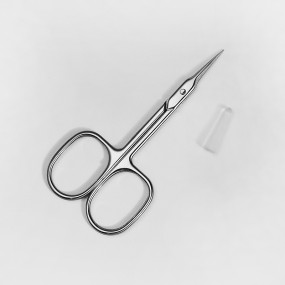 Russian Front Dead Skin Manicure Scissors Small Pointed Stainless Steel Beauty Tools for Eyebrow Eyelid Removal Eyelids Stickers