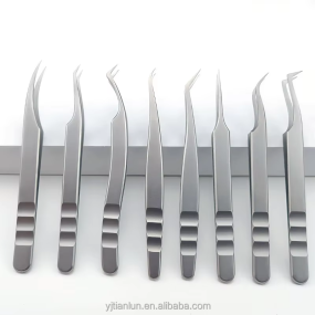 High Precision Stainless Steel Eyelash Extension Tweezers Specially Designed Ukrainian Eyelash Teacher Training College Beauty