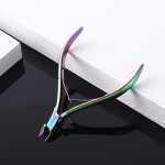 Factory Direct Dead Skin Scissors Colorful Gold Manicure Pliers Cuticle Nippers with  Stainless  Handle Beauty Barbs Nail Tools