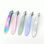 Convenient Travel Home Beauty Tool Stainless Steel Dead Skin Pliers Manicure Removes Dead Skin Barbs Essential Essential Care