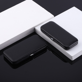 High Quality PU Leather Case for Eyelash Tweezers Stock Multi-Piece Storage Grafted  Eyelash Tweezers  High-End Tweezers Case