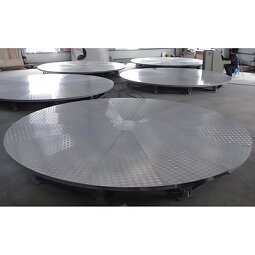 Car Turntable Manufacturer - Welding Tooling Minimalist Design Driveway