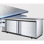 Salad Bar Fridge Manufacturer - Single Temperature Pizza Prep Counter Top Display
