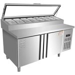 Stainless Steel Work Table Supplier - Thickened Large Capacity Salad Pizza Refrigeration