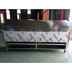 Six-head Roast Stove Manufacturer - Stainless Steel with Charcoal Box Galvanized Outdoor