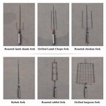 Charcoal Oven Supplier - 6 Head Commercial Roast Chicken Roast Fish Multi-functional