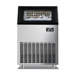 Ice Maker Factory - 40kg Daily Output LED Automatic Cleaning Square Ice
