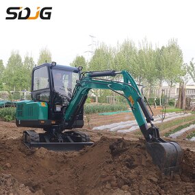 Mini Excavator Factory - 1.8-6 Ton CE EPA Farm Agriculture Diesel Cab
