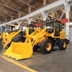 Towable Backhoe Loader Supplier - SDJG Multifunction CE EPA 4 Wheel Drive