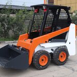 Mini Skid Steer Loader Factory - JG-360 750-1000kg Crawler Diesel Cheap for Sales