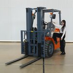 Off-road Forklift Supplier - China High Quality New 2.5-4 Ton Diesel Power