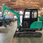 Mini Excavator Factory - 1.8-6 Ton CE EPA Farm Agriculture Diesel Cab