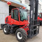 Off Road Forklift Supplier - JG-T35A 3.5 Ton 4WD Multifunctional Diesel