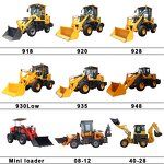 Wheel Loader Supplier - Multifunctional SDJG 0.5-3T Zl Medium Big