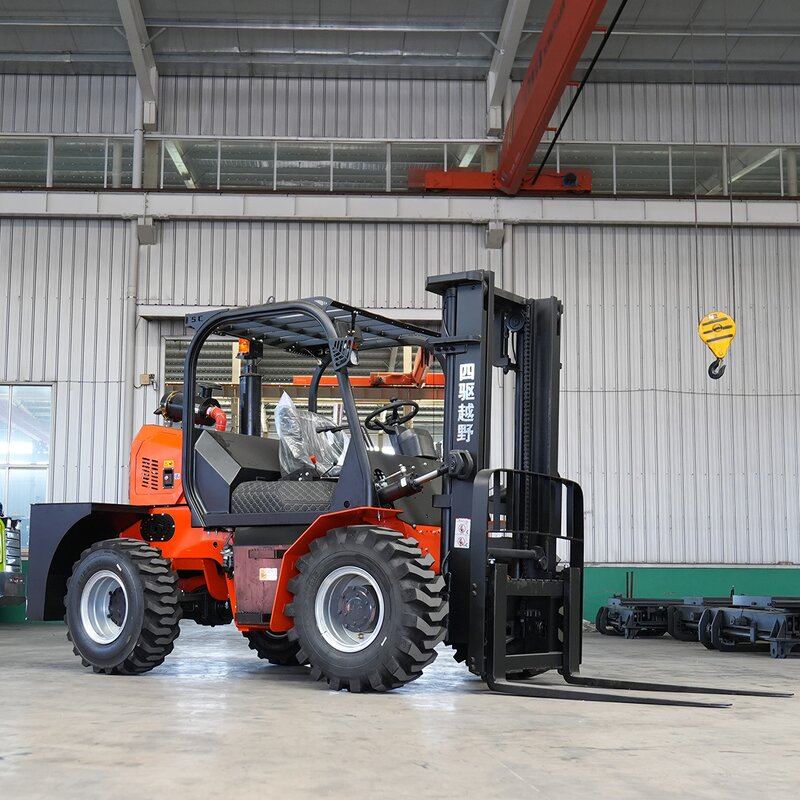 Off Road Forklift Supplier - Heavy Duty 4x4 Diesel Engine for Sale