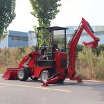 Mini Backhoe Loader Manufacturer - Good Quality with Digging Arm for Farm