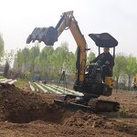 Mini Excavator Manufacturer - Micro Price Farm Agricultural Import for Sale