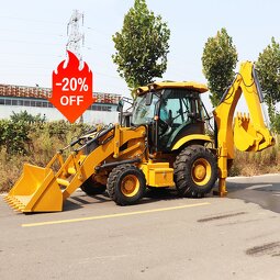 Towable Backhoe Loader Factory - New Design Farm Earth-Moving Cheap Mini