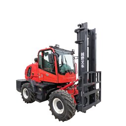 Off Road Forklift Supplier - JG-T35A 3.5 Ton 4WD Multifunctional Diesel