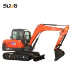 Mini Excavator Factory - 1.8-6 Ton CE EPA Farm Agriculture Diesel Cab