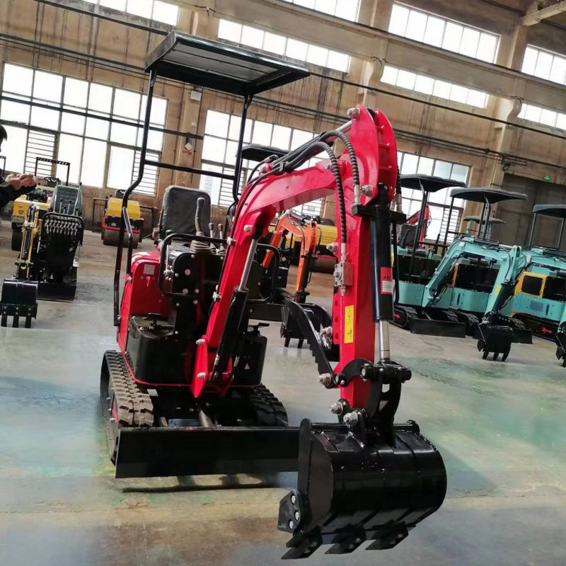 Micro Excavator Supplier - 0.8-1 Ton Earth Moving Machinery Free Bucket