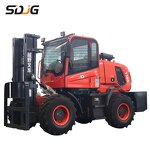 All Terrain Forklift Supplier - 4 Wheel Drive Multiple Attachment for Sale