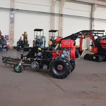 Trencher Factory - CE Highly Efficient 7HP 1.1KW Chainsaw Small Digger